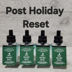 Bath & Body Works White Barn Post Holiday Reset Wallflowers Refills X4